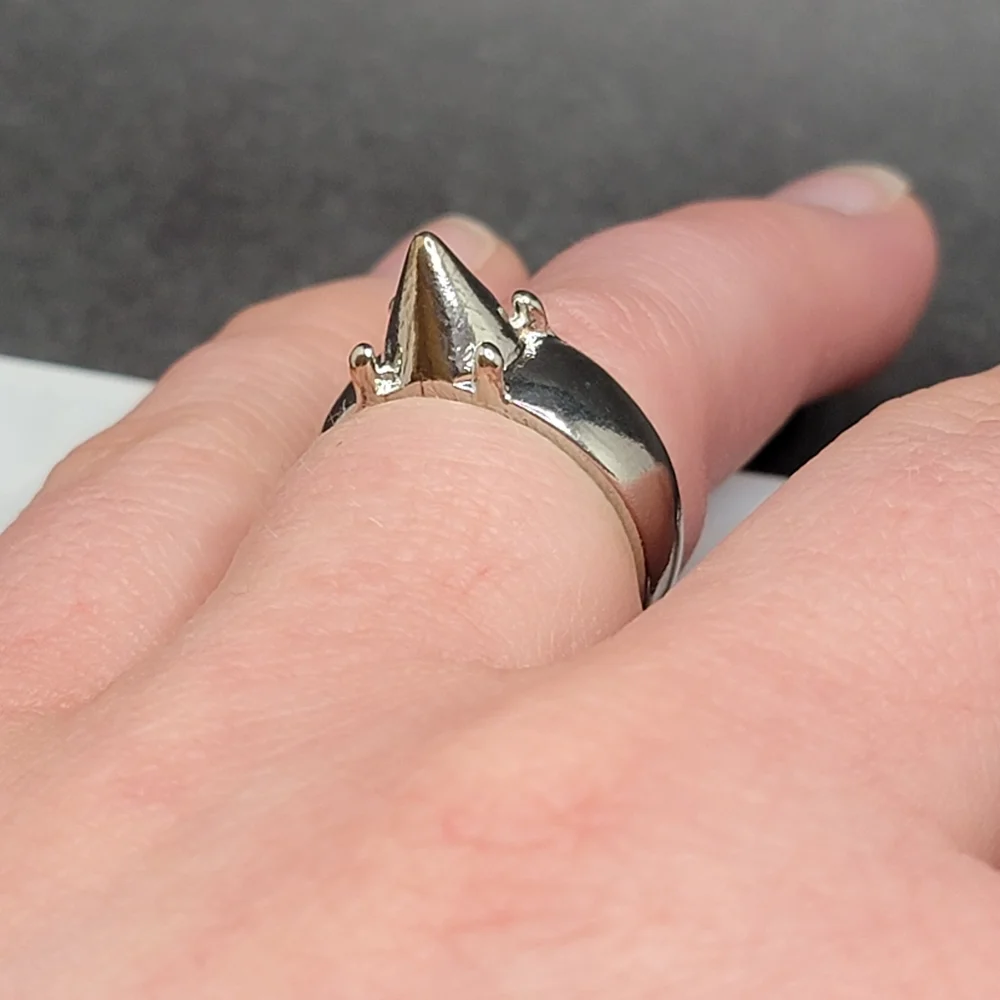 Silver Spike Ring